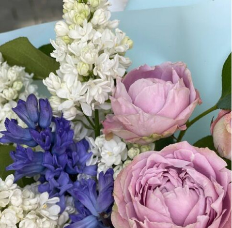 Букет Квітковий лід 3 доставка квітів