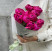 Букет 11 малинових півоній 2 доставка квітів ракурс