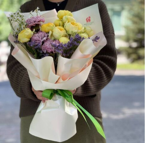 Букет Альпійська галявинка 2 доставка квітів