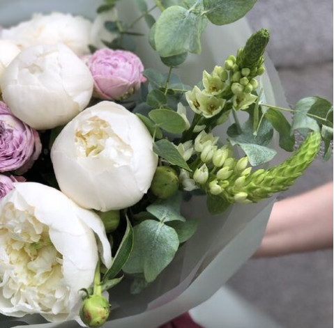 Букет Чорничний пломбір 3 доставка квітів