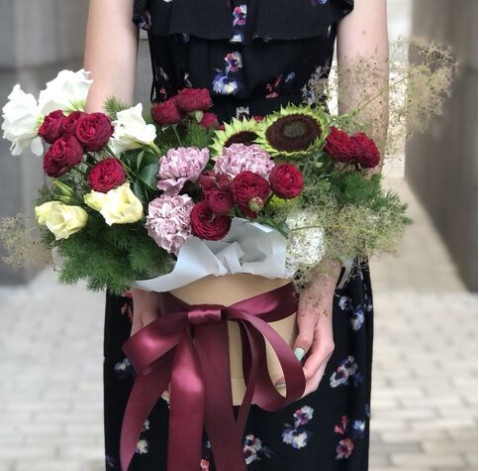 Цветочная композиция Цветочный фейерверк 3 доставка цветов