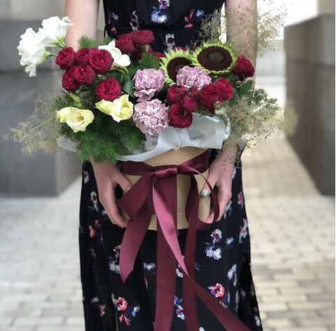 Цветочная композиция Цветочный фейерверк 2 доставка цветов