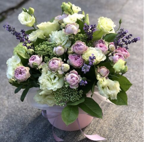 Квіткова композиція Лісова німфа 2 доставка квітів