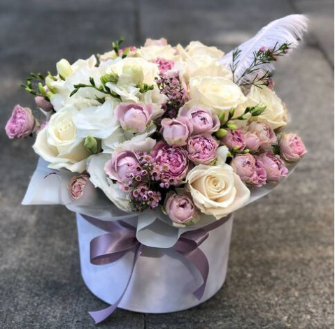 Квіткова композиція Насолода 2 доставка квітів