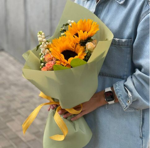 Букет Сонячні зайчики 2 доставка квітів