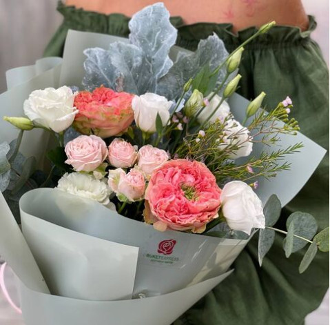 Букет Осінні обійми 2 доставка квітів