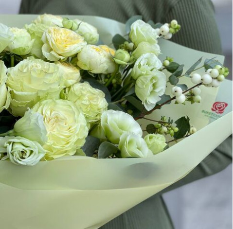 Букет Лайм 2 доставка квітів