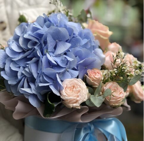 Квіткова композиція З найкращими побажаннями 3 доставка квітів