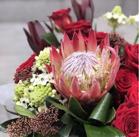 Flower composition Fountain of feelings 2 Flower delivery