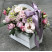 Flower arrangement Violets 3 Flower delivery foreshortening