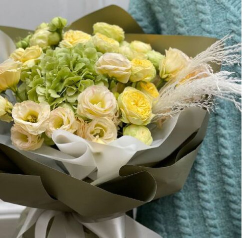 Букет Зелене золото 3 доставка квітів