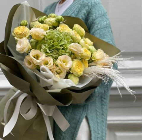 Букет Зелене золото 2 доставка квітів
