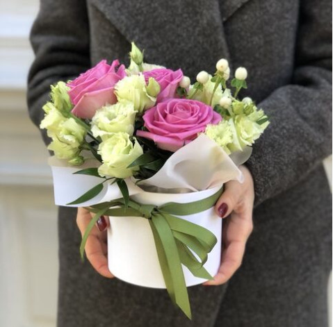 Квіткова композиція Крапля ніжності 3 доставка квітів