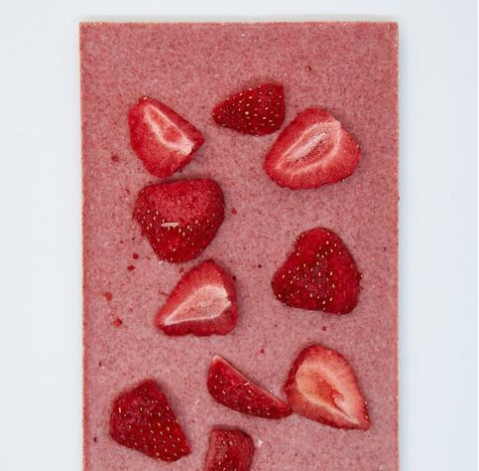 Шоколад білий з Полуницею 120 г 4 доставка квітів