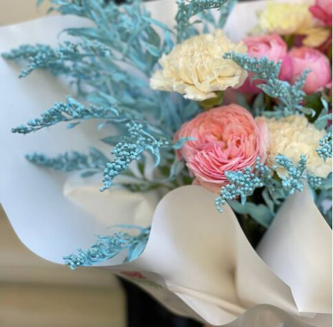 Букет Рожевий лід 4 доставка квітів