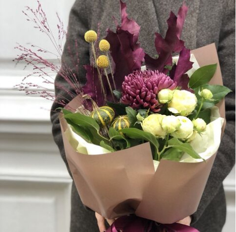 Букет Осінній настрій 2 доставка квітів