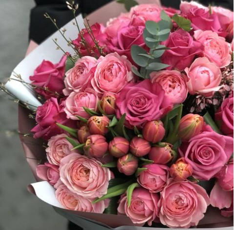 Букет Гармонія всесвіту 3 доставка квітів