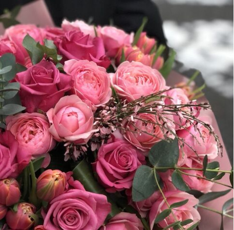 Букет Гармонія всесвіту 4 доставка квітів