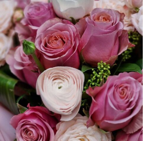 Букет Рожевий пунш 3 доставка квітів