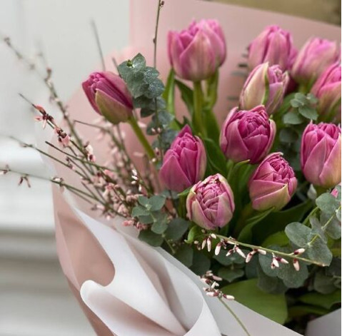 Букет Тюльпанія 3 доставка квітів