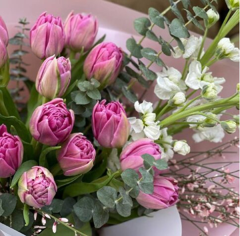 Букет Тюльпанія 4 доставка квітів