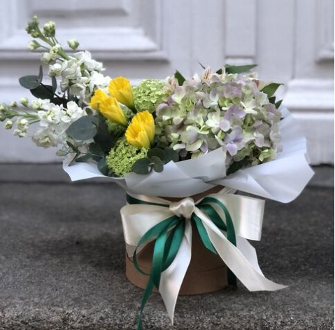 Квіткова композиція Мохіто 3 доставка квітів