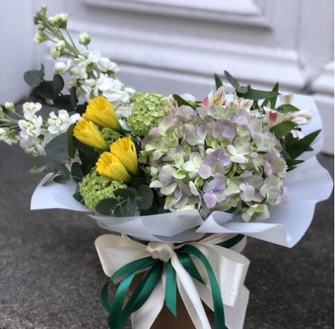 Квіткова композиція Мохіто 4 доставка квітів