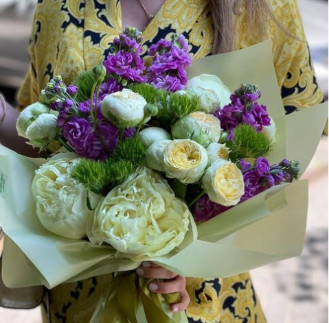 Букет Фіолетовий горизонт 2 доставка квітів