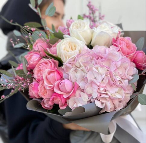 Букет Мрійлива квіткова гама 3 доставка квітів