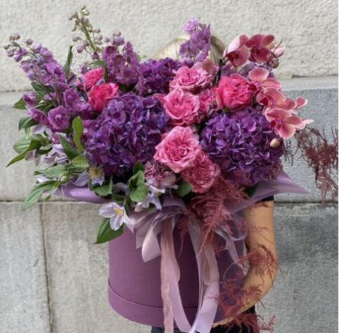 Квіткова композиція Квітковий парадіз 2 доставка квітів