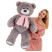 Mr Bear 110 cm gray 1 Flower delivery foreshortening