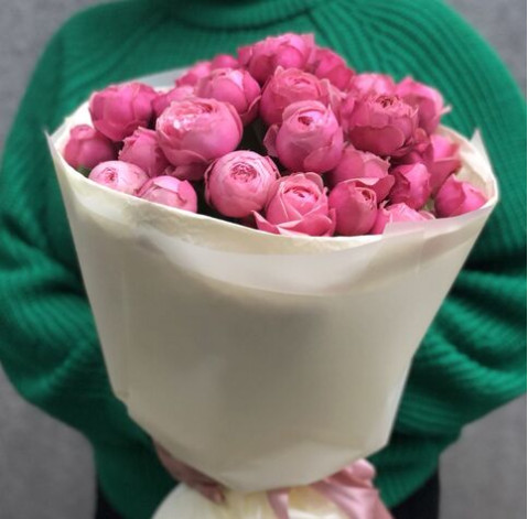 Букет 11 Сильва Пинк 2 доставка цветов