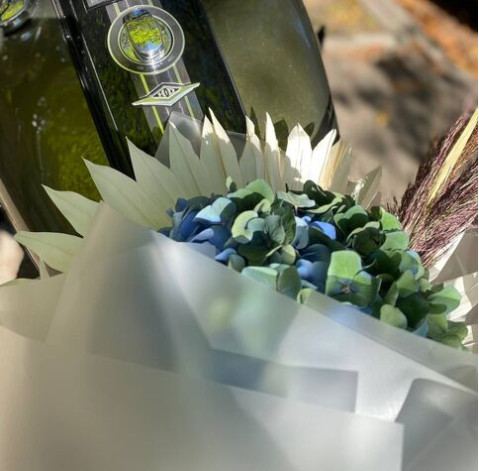 Букет із гортензії 4 доставка квітів