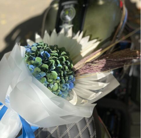 Букет із гортензії 3 доставка квітів