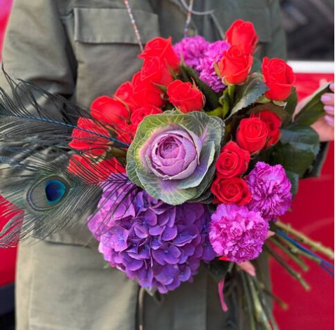 Букет Стиль пера 3 доставка квітів