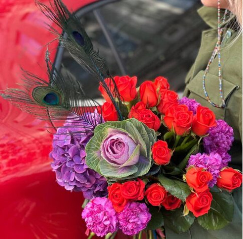 Букет Стиль пера 2 доставка квітів