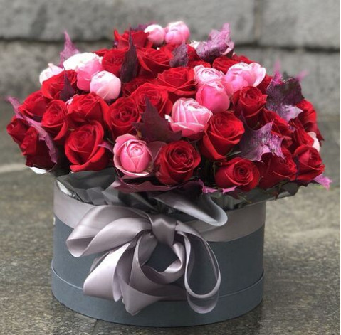 Квіткова композиція ДНК пристрасті 4 доставка квітів