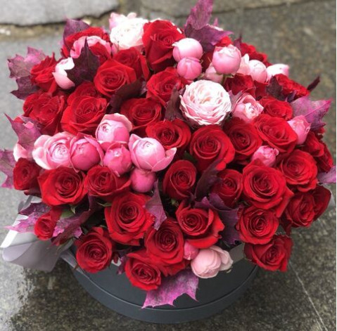 Квіткова композиція ДНК пристрасті 2 доставка квітів