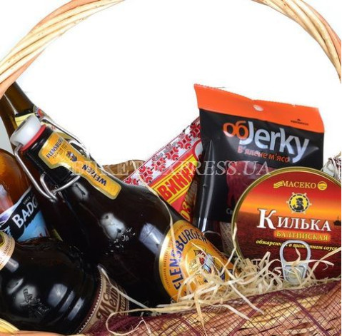 Пивний кошик 2 доставка квітів