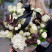 Funeral composition White silence 2 Flower delivery foreshortening
