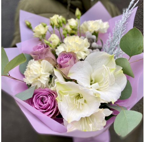 Букет Аметистовий блиск 2 доставка квітів