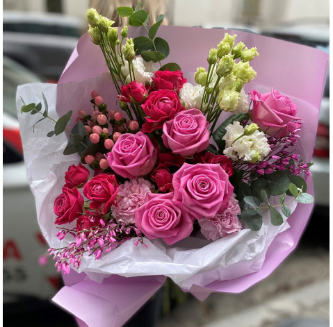 Букет Незабутній подарунок 2 доставка квітів