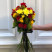 Bouquet for laying with chrysanthemum and rose 2 Flower delivery foreshortening