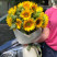 Букет 21 соняшник (місцевий) 2 доставка квітів ракурс
