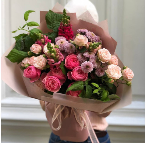 Букет Таємниця заходу сонця 2 доставка квітів