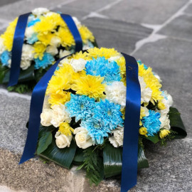 Composition for the funeral ceremony Patriotic Flower delivery  Composition for the funeral ceremony Patriotic Flower delivery