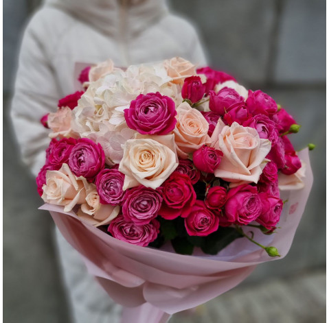 Букет Романтичне почуття 3 доставка квітів