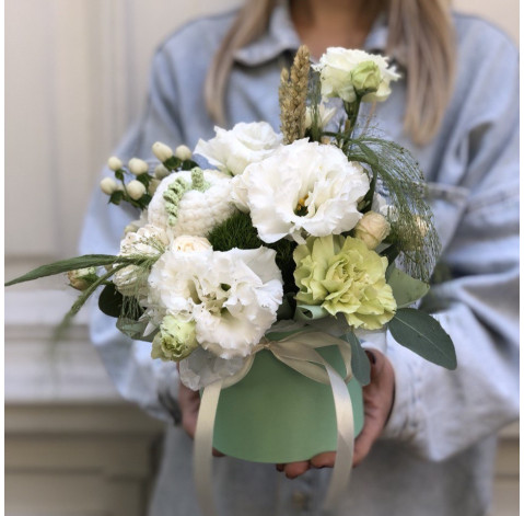 Квіткова композиція Натяк осені 2 доставка квітів