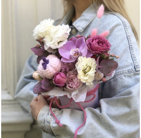 Flower arrangement Cute pumpkin 4 Flower delivery