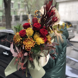 Bouquet Amber splashes Flower delivery